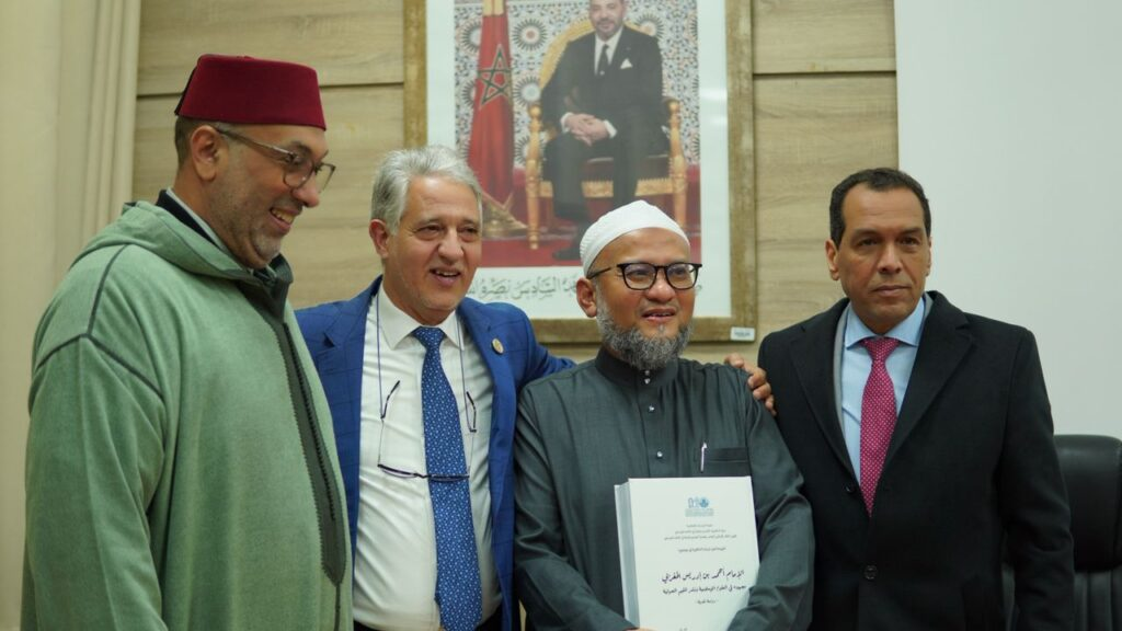 Pengiktirafan akademik tertinggi selepas pembentangan tesis PhD di Universiti Mohammed V Rabat Maghribi