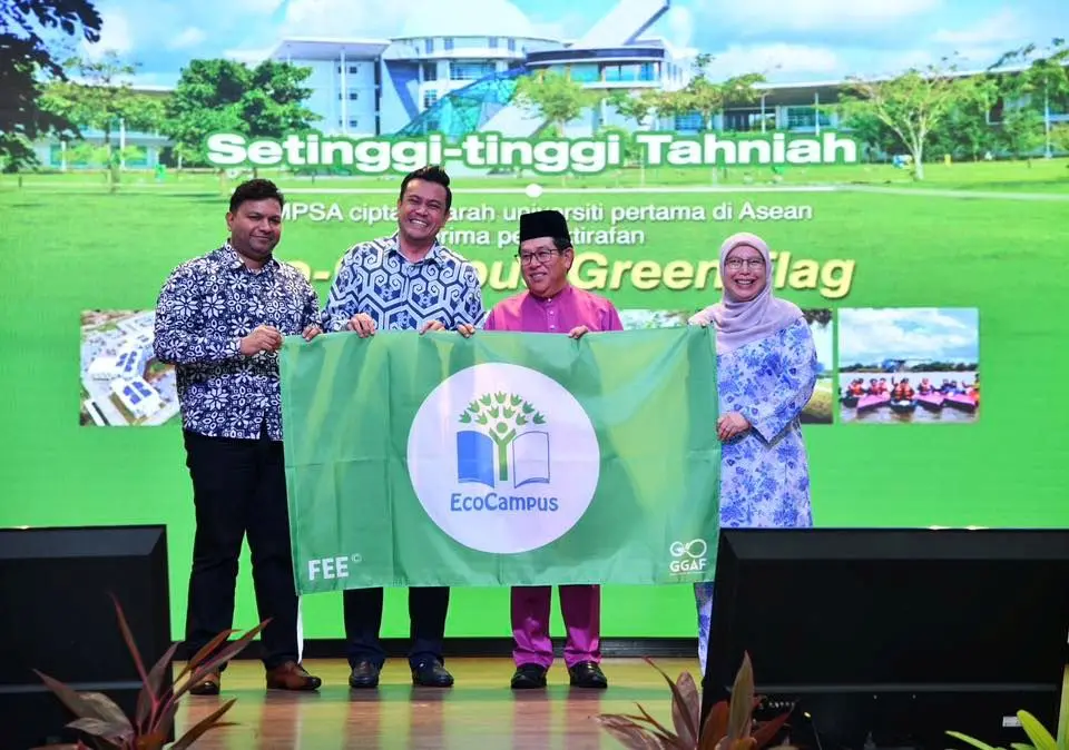UMPSA terima pengiktirafan EcoCampus Green Flag pada Majlis Amanat Naib Canselor 2026 di Kampus Gambang