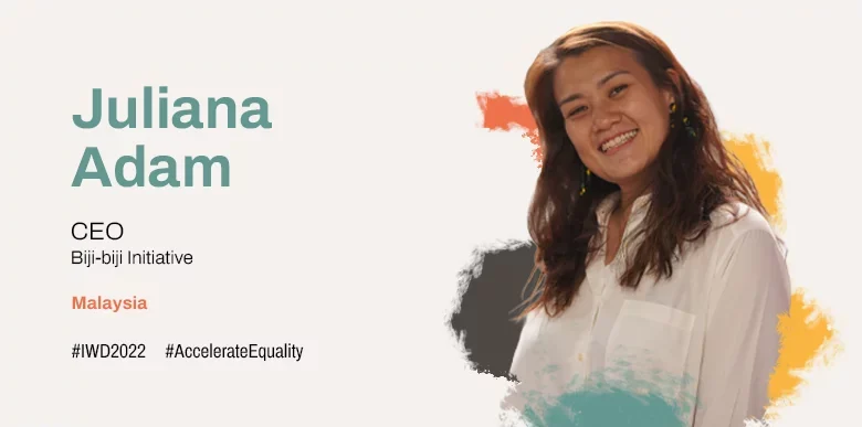Juliana Adam, CEO Biji-biji Initiative Malaysia, pemimpin wanita dalam kelestarian dan ekonomi kitaran