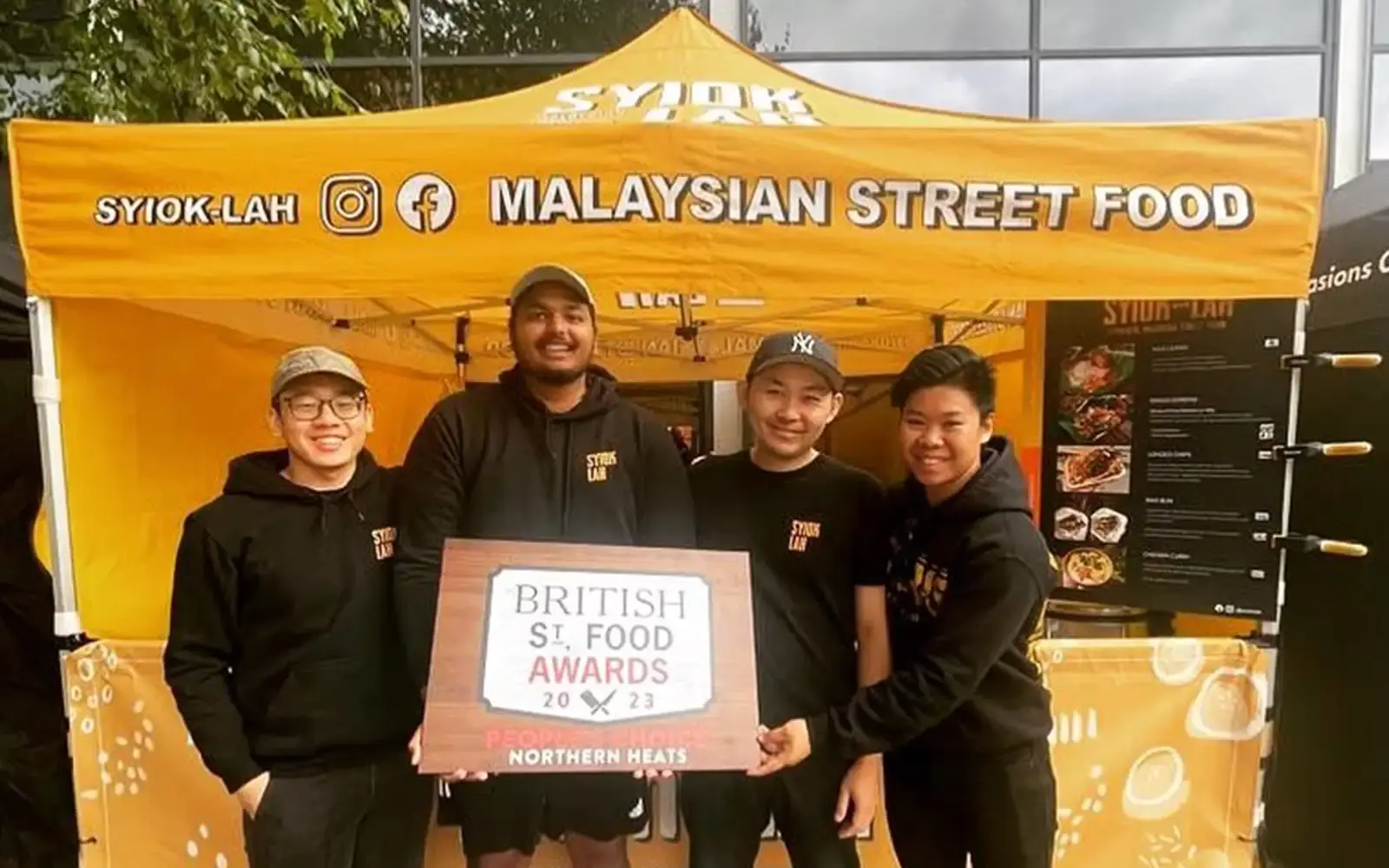 Syiok-Lah Malaysian street food UK di British Street Food Awards 2023