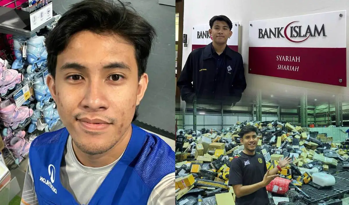 Syafiq Daniel mahasiswa 24 tahun berpengalaman 20 pekerjaan dari gudang hingga bank Islam