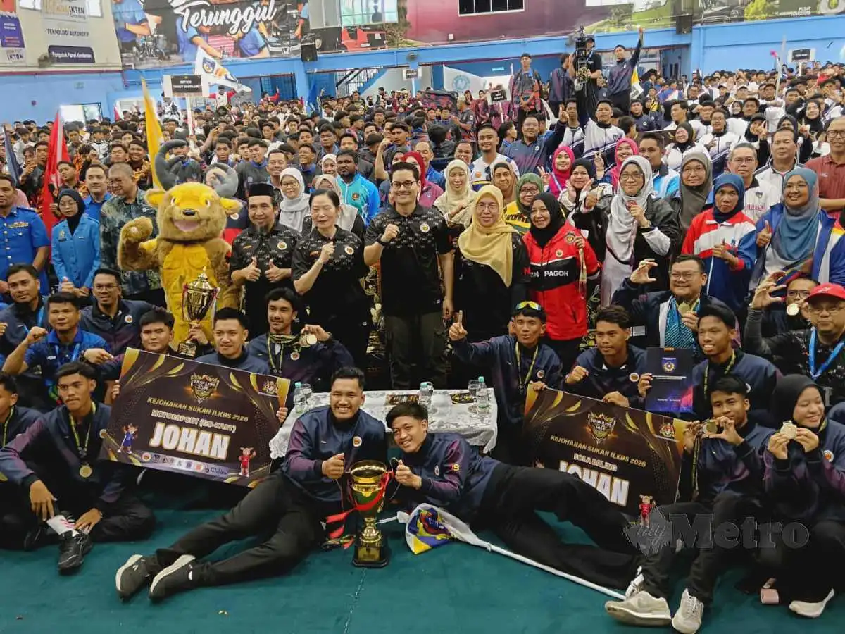 IKTBN Chembong juara keseluruhan Kejohanan Sukan ILKBS Kebangsaan Ke-38 2026 bersama atlet dan kepimpinan